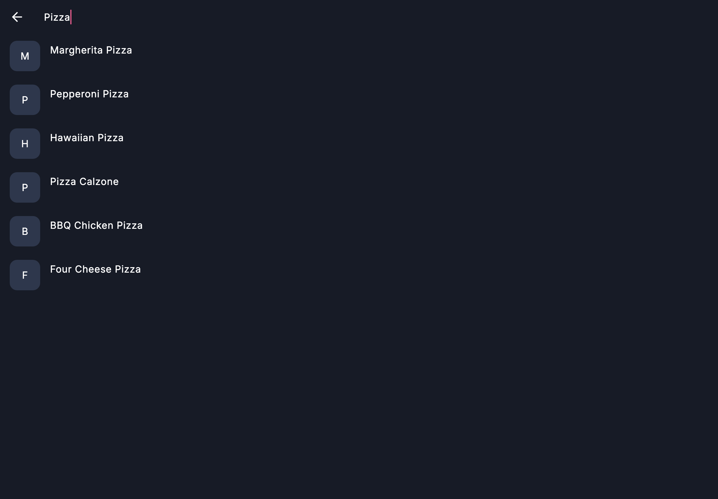 Twine POS product search